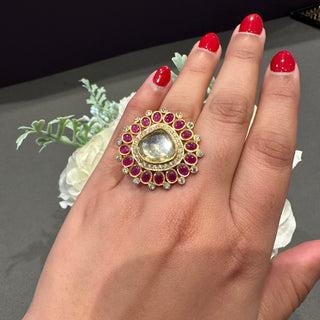 Ramsha Pink Ring