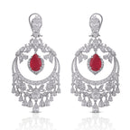 Tourmaline Pink In White Plating