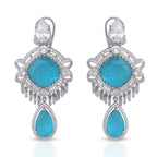 Paraiba In White Plating