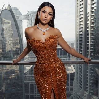 Ziba - Cubic Zirconia Necklace Set