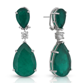 Elysia Emerald Earrings