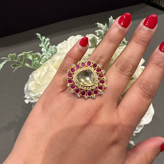 Ramsha Pink Ring