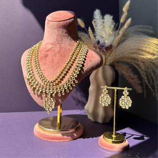 Zainab Polki Necklace Set