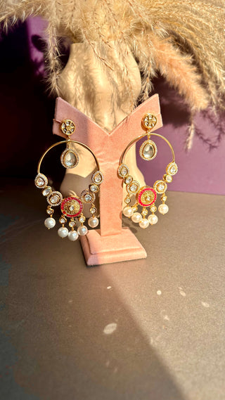 Andreas - Kundan Earrings