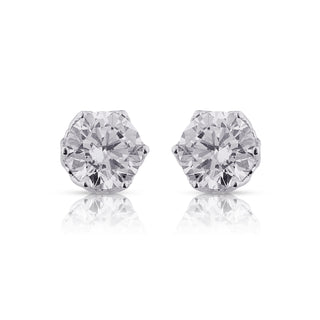 Solitaire 6 prong Studs
