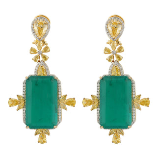 Daniella - Blue Doublet Earrings