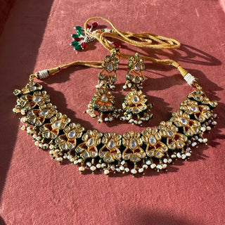 Nayab Polki Necklace Set