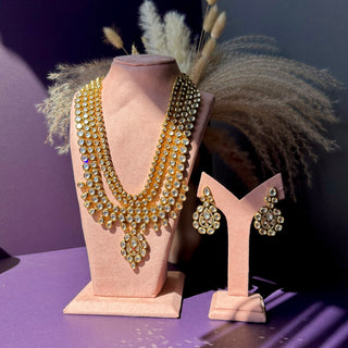 Zainab Polki Necklace Set