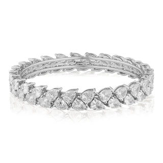 The Pear Cut Bangle