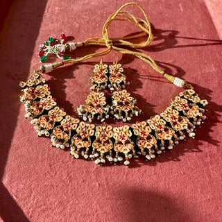 Nayab Polki Necklace Set