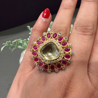 Ramsha Pink Ring