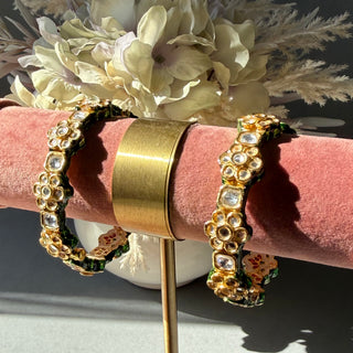 Raniya PolkiBangle/kada Pair