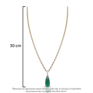 Marina Long Drop Necklace