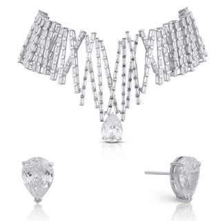 Eden - Pear Drop Statement Necklace