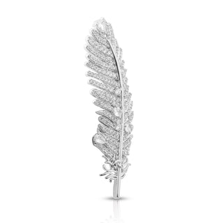 Feather Brooch