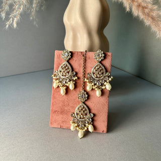 Zeba Earrings and Tikka Set