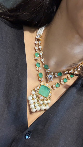 Roshni - Polki Doublet Necklace