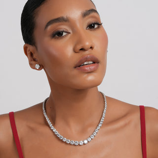 American Diamond Necklace Set