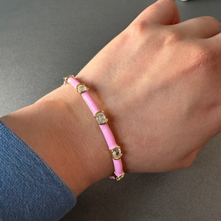 Faith Pink Bracelet