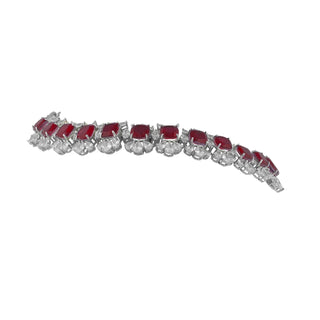 Basaaria - Ruby Red Necklace Set