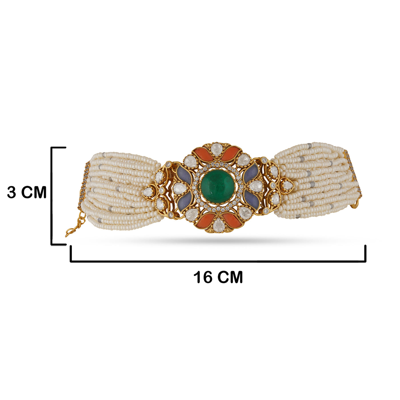 Firdaws - Multicolor stone stone bracelet