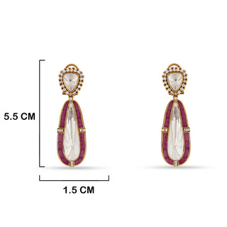 Farhat - Polki earrings