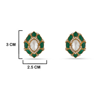 Hodan - Polki earrings