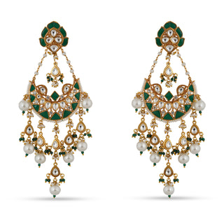 Hujaymah - Chandbaali earrings