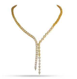 Tatiana Gold long Necklace