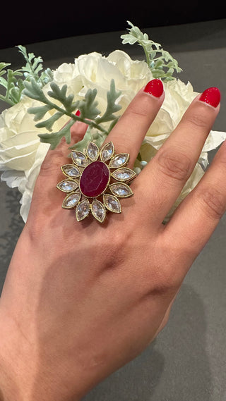 Ritu Ruby Ring