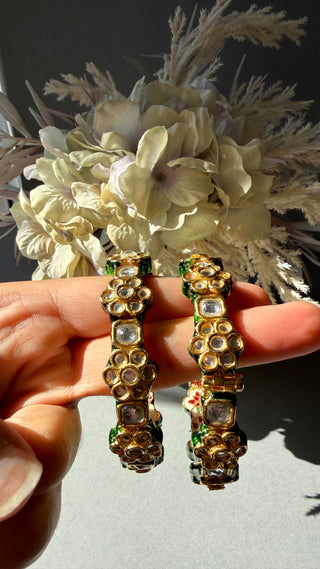 Raniya PolkiBangle/kada Pair