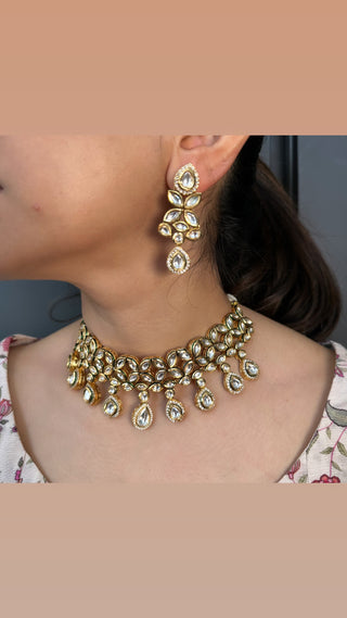 Heaven - Kundan Stone Choker Set