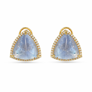 Luciana - Colored Stone CZ Earrings