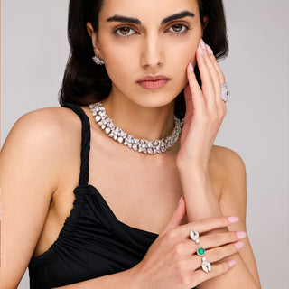Basbas - CZ Necklace Set