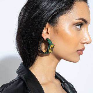 Isbah - Yellow Stone Hoops