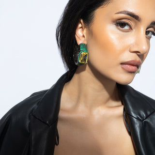 Isbah - Yellow Stone Hoops