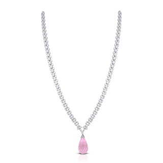 Azzura Emerald Drop Necklace
