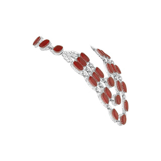 Heela - Red Doublet Necklace Set