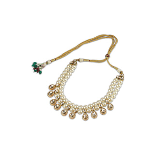Inaaya - Pearl & Kundan Necklace Set