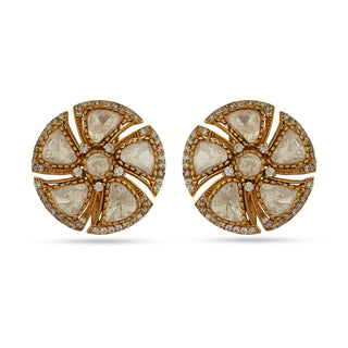 Intessar - Kundan stud earrings