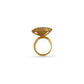 Jabrayah - Pink stone ring