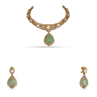 Juwariyah - Kundan Necklace Set