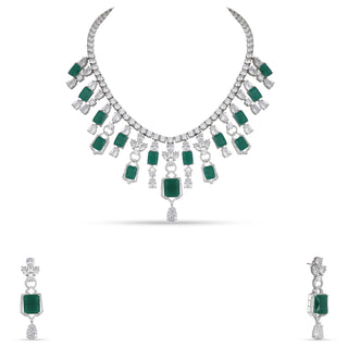 Katrina Green Necklace Set