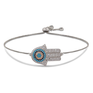 Evil Eye Cubic Zirconia Bracelet