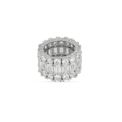 Cubic Zirconia Studded Ring
