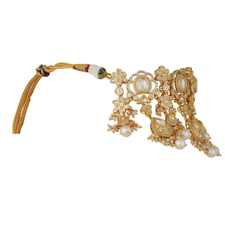 White Pearl Kundan Choker 