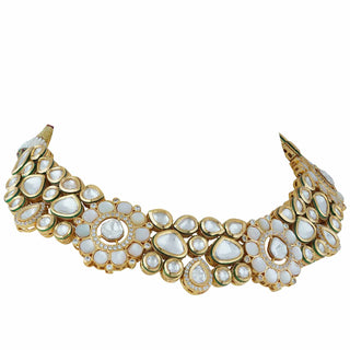 Mother of Pearl and Kundan Choker 