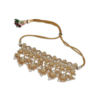 White Pearl Kundan Choker 