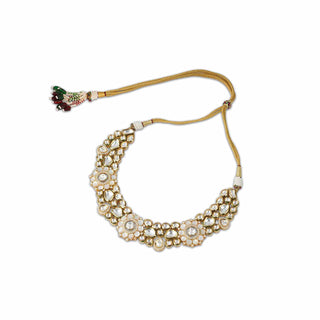 Mother of Pearl and Kundan Choker 