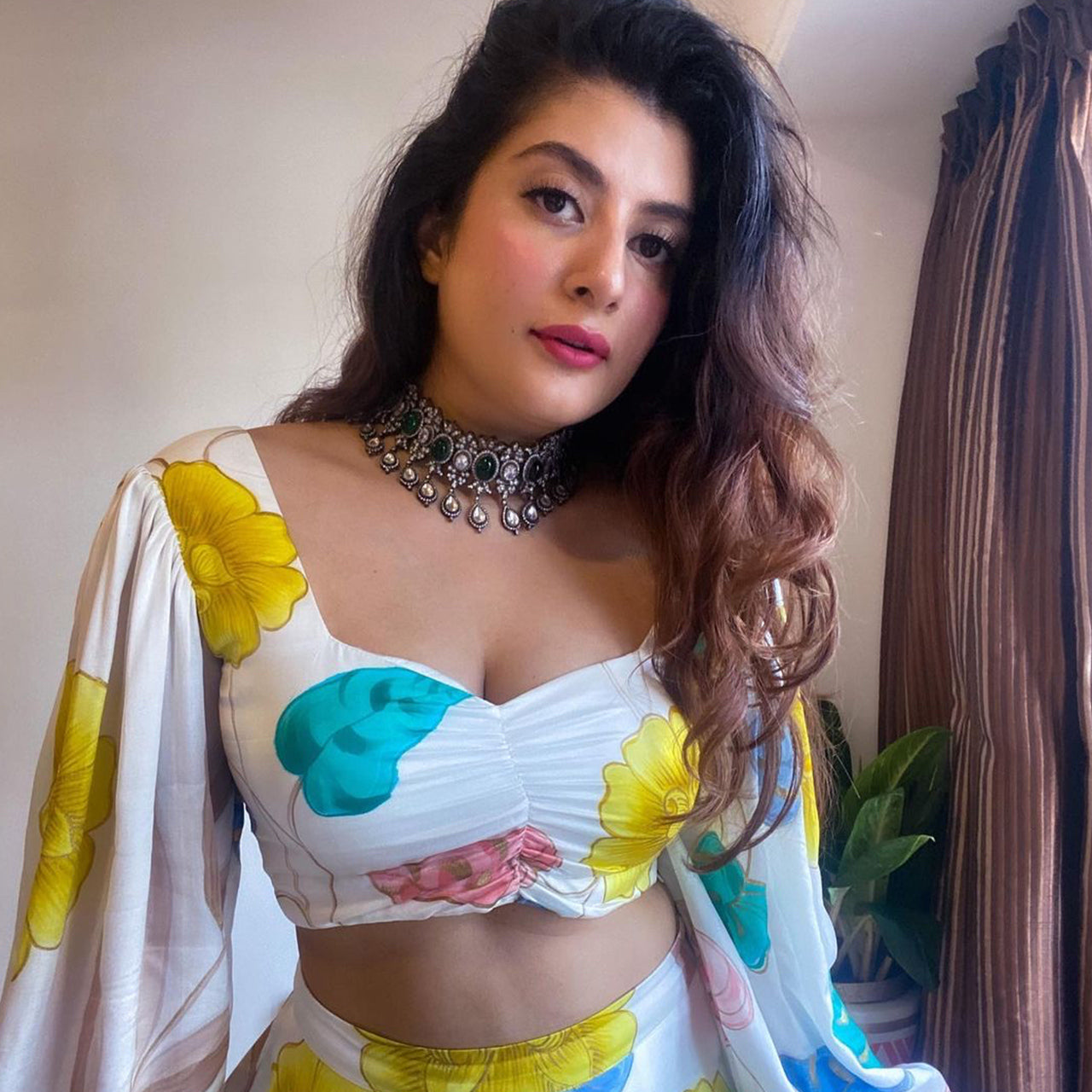 Trishala Sikka wearing Rayna